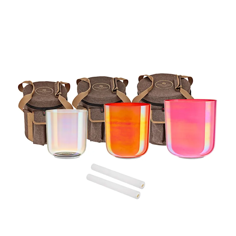 Meinl Sonic Energy Essence Kristallklangschalen Set ECSBSETECG Schnäppchen